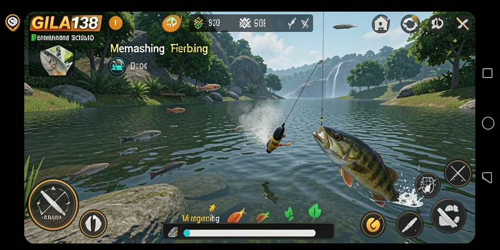 Tangkapan ikan yang beragam di GILA138, menampilkan momen seru.