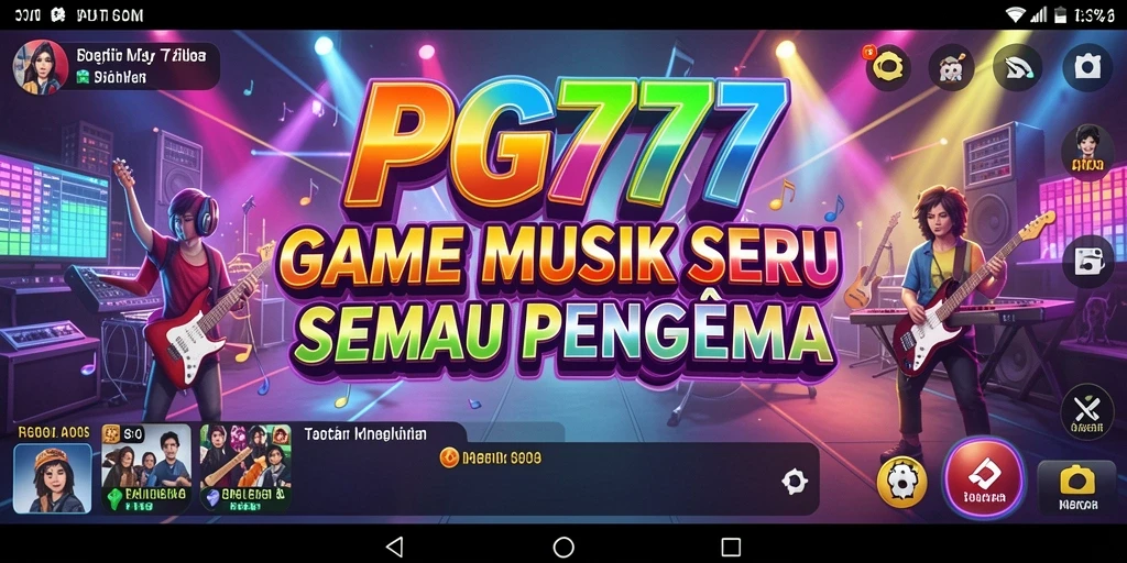 Tampilan gameplay PG777 yang seru dan penuh warna.