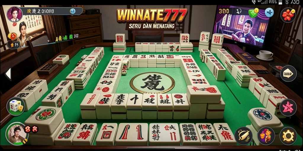 Tampilkan gameplay Mahjong yang menarik di WINRATE777.